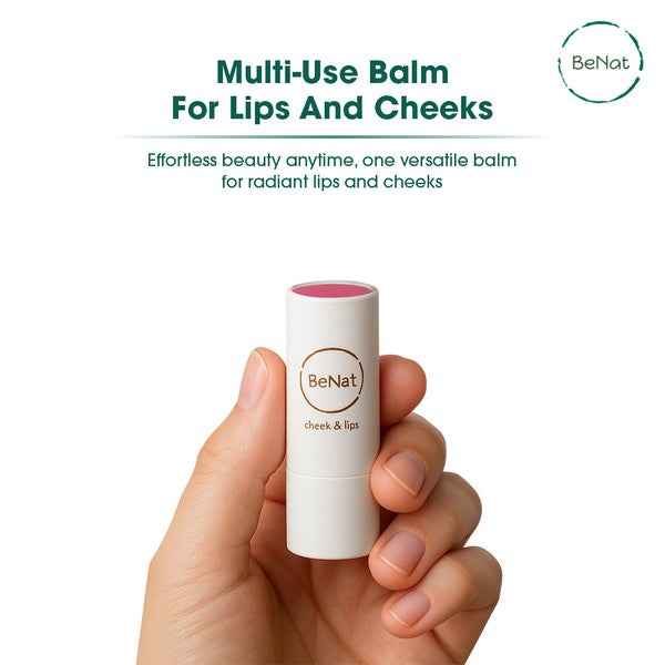 Lip & Cheek Bloom. 2 in 1 Natural Lipstick for Vib 915aa3c6-2b2f-474b-b445-fd325ff23073