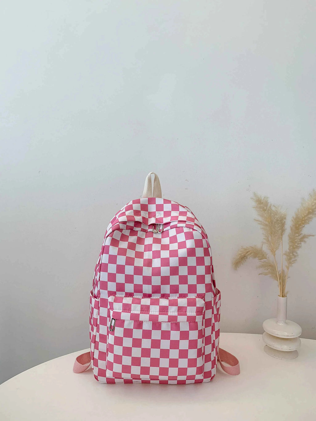 Checkered Pattern 3-Piece Bag Set 91725c2cc5804c0ba40e48d7a0712009-Max-Origin