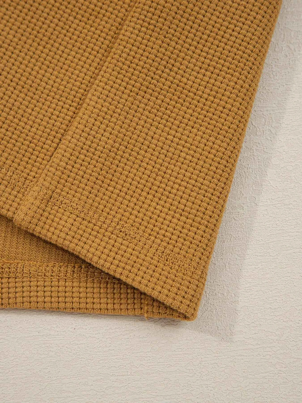 Oversized Textured Split Neck High Low Sweatshirt 920aef83eefb426caa4eb5e02ad33592-Max-Origin