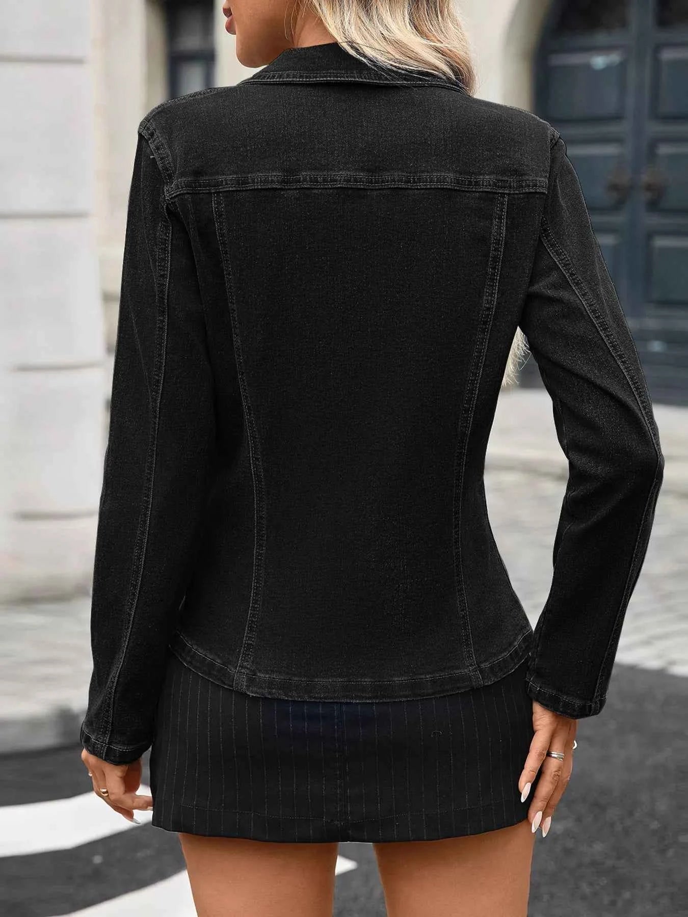 Button Up Long Sleeve Denim Jacket 9286477a57204081a62dc88994a9af75-Max-Origin