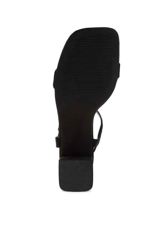 Akiya Square Toe Block Heels 92885cf9-e267-4fde-954b-f3345263a02f