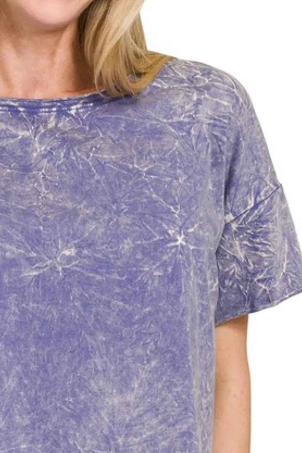 Zenana Washed Crew Neck Short Sleeve Crop Box Tee 9464a72b-6f30-4807-a981-b1ddbc18810e-Max-Origin