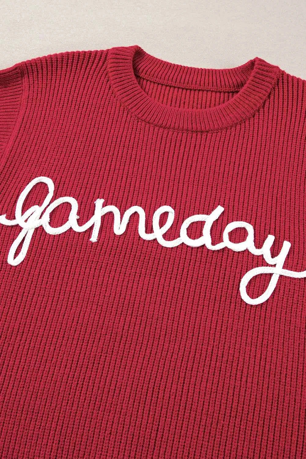 GAME DAY Round Neck Sweater Vest 94b05547-41bc-4b7b-a1a5-32caad498208-Max