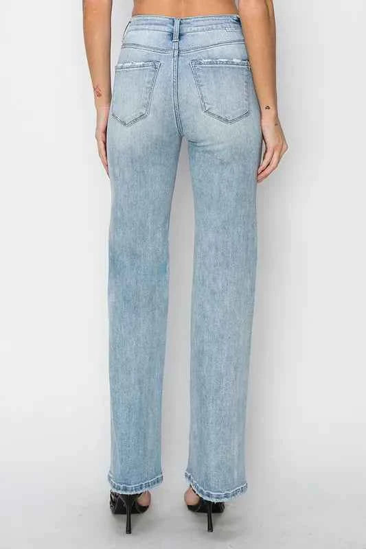 RISEN Full Size High Rise Straight Jeans Plus Size 95a23debe1d548c5bb247c92a0ade2d5-Max-Origin