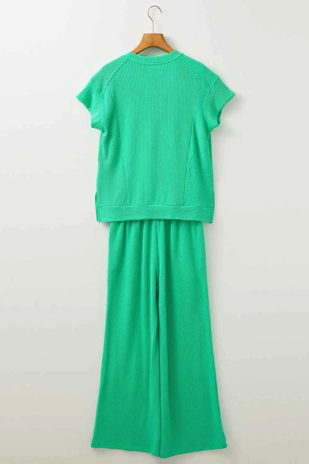 Ribbed Knit Round Neck Top and Pants Casual Set 9600188a-fd02-455a-8b4a-540dbcb32501-Max-Origin