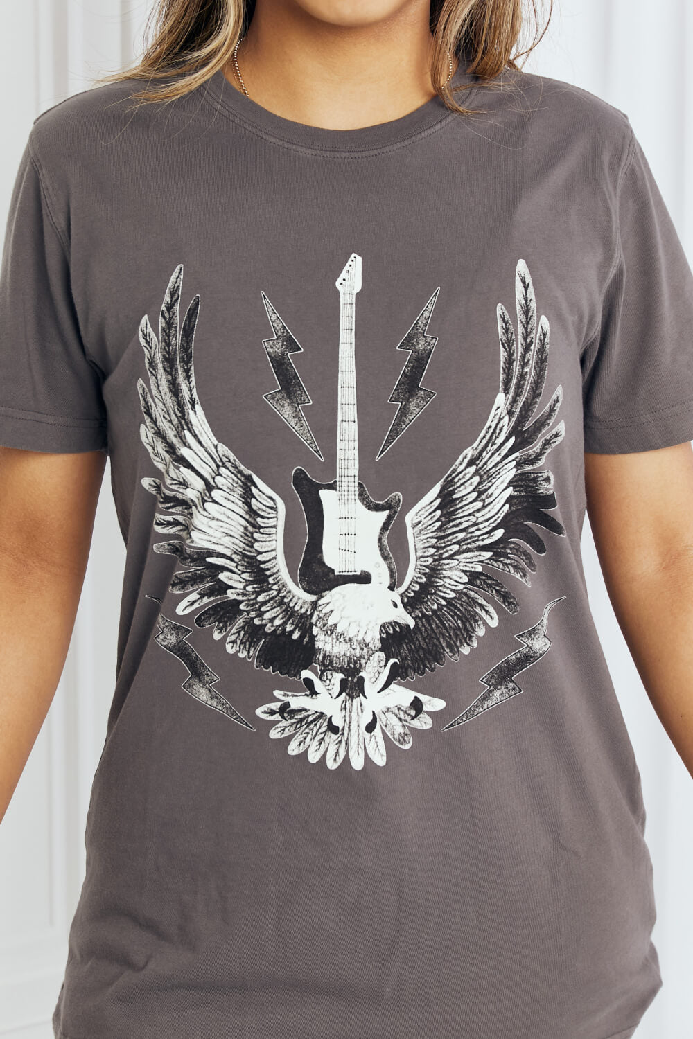 mineB Full Size Eagle Graphic Tee Shirt 96b93c17dc6a4a3e89b4c8772df861d8-Max