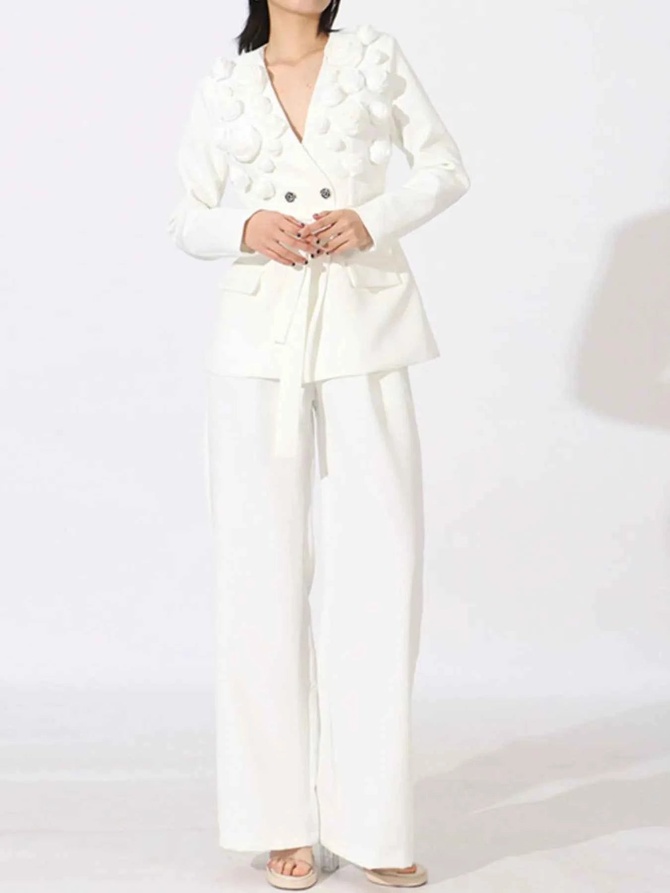 Flower Long Sleeve Blazer and Pants Set White 979d32bf-ea66-4175-aad9-0243e6a6c393-Max-Origin