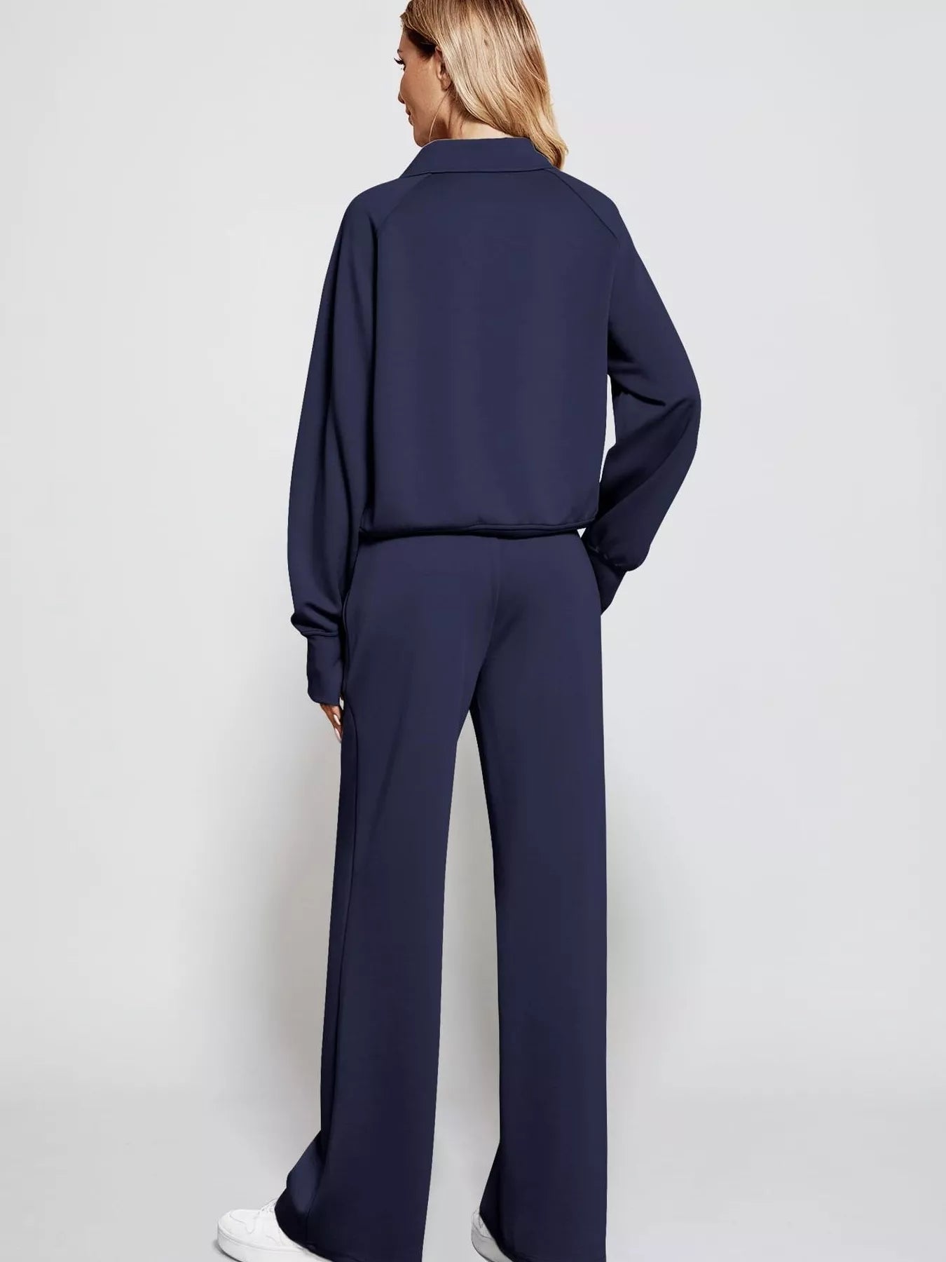 Full Size Half-Zip Sweatshirt and Wide-Leg Pants Set Plus Size 97aa9157f464437aa92ca0eb4b2fc1ac-Max-Origin