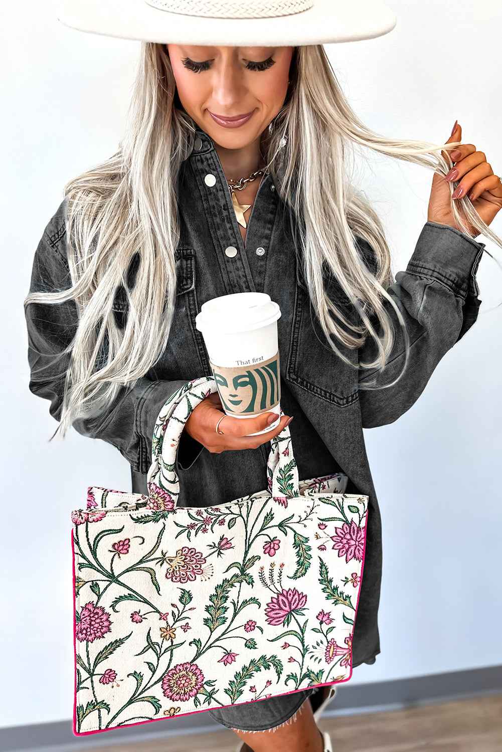 Beau Blue Chest Pocket Raw Hem Denim Loose Shirt Dress 981381fb36b28e46