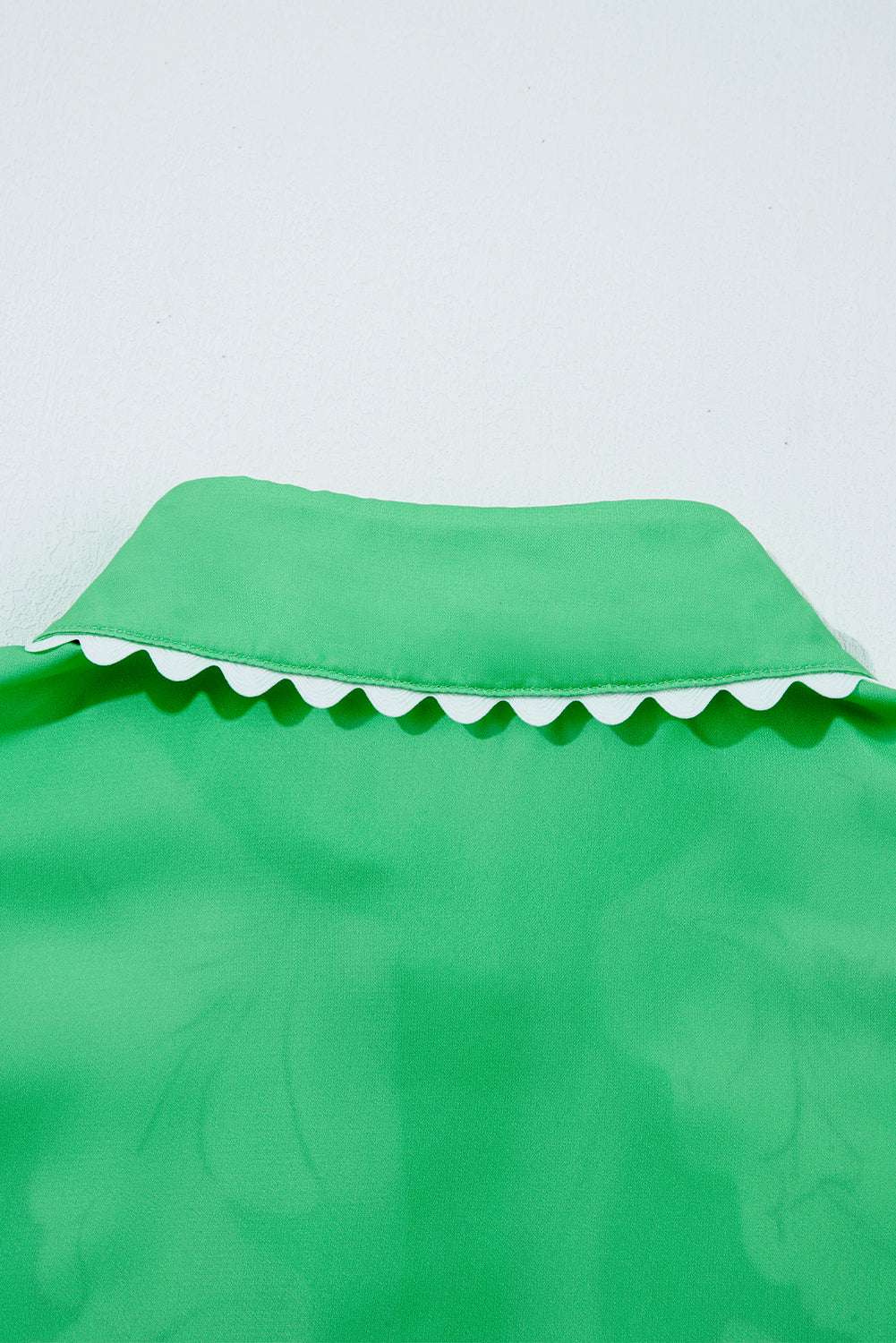 Rose Floral Print Ric Rac Trim Puff Sleeve Button Up Shirt 98a3da242f8aba48-_20