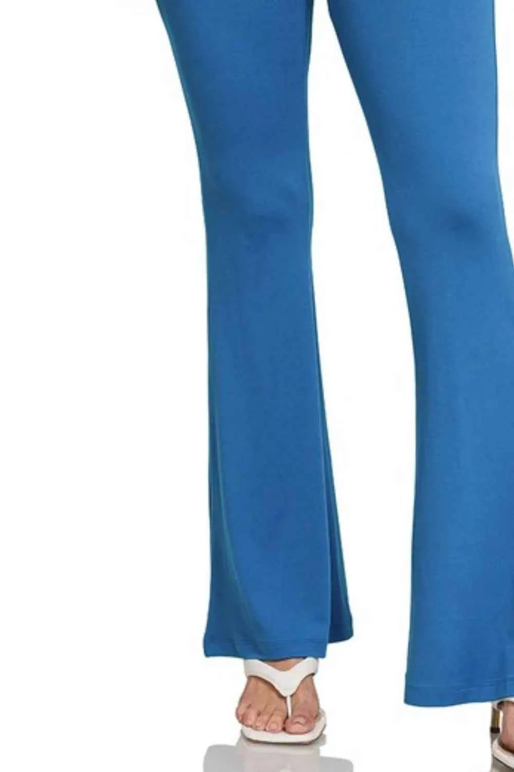 Zenana Buttery Soft Flare Leg High Waist Yoga Pants 992abce7-7f94-4cbb-b1b4-b9568e547617-Max-Origin