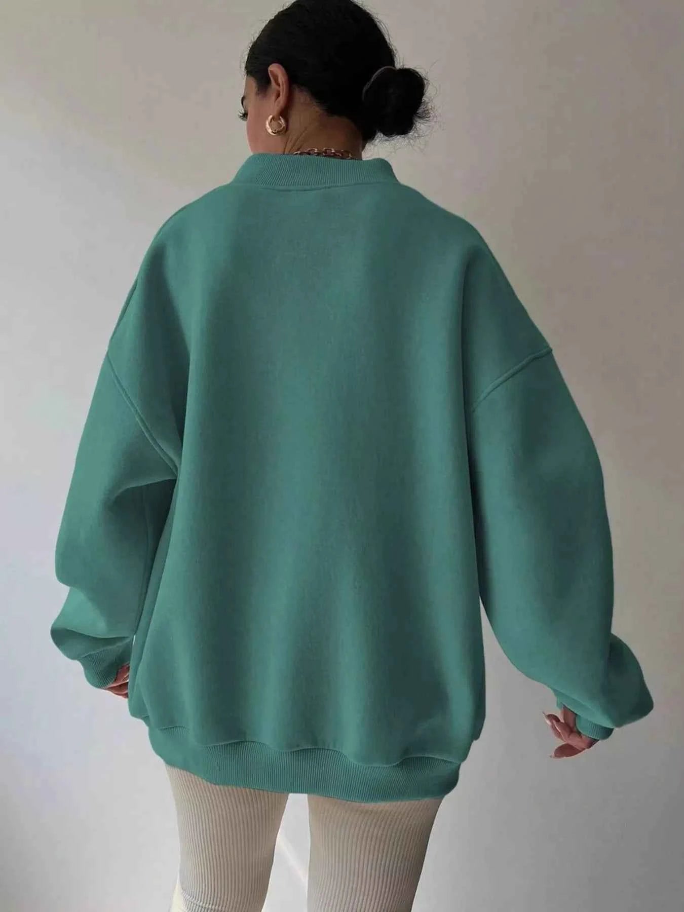 Dropped Shoulder Long Sleeve Oversized Sweatshirt 9983927b7f404d5897151ac825e3a959-Max-Origin
