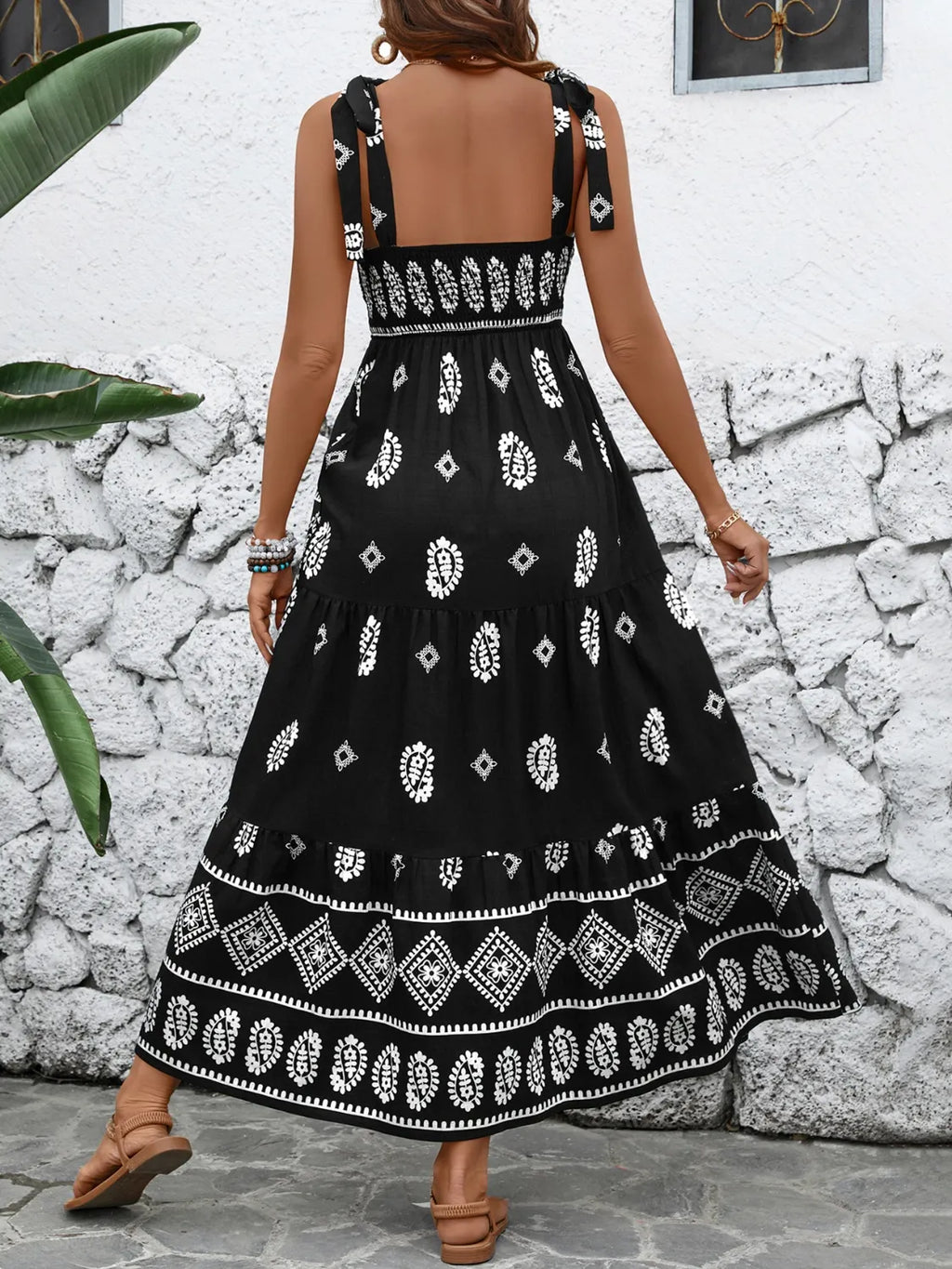 Printed Square Neck Maxi Cami Dress 9a12229c-4d1b-4090-8d7f-1b1ce45c9fa2-Max-Origin