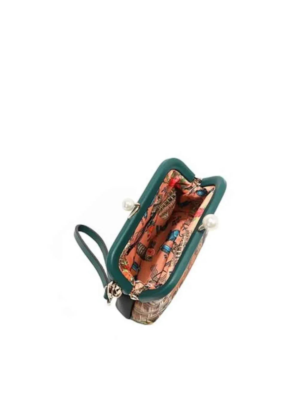 Nicole Lee USA Chelsea Pearl Kiss-Lock Coin Purse 9a23ee74-e31a-424b-95e7-56d6ba19a3fa-Max