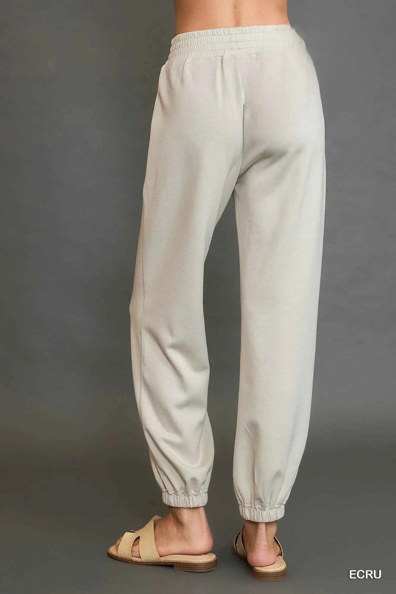 Umgee Drawstring Jogger Pants with Front Seam Detail 9a5fb9ed-e2cc-4751-b0d0-8db857e86405-Max-Origin