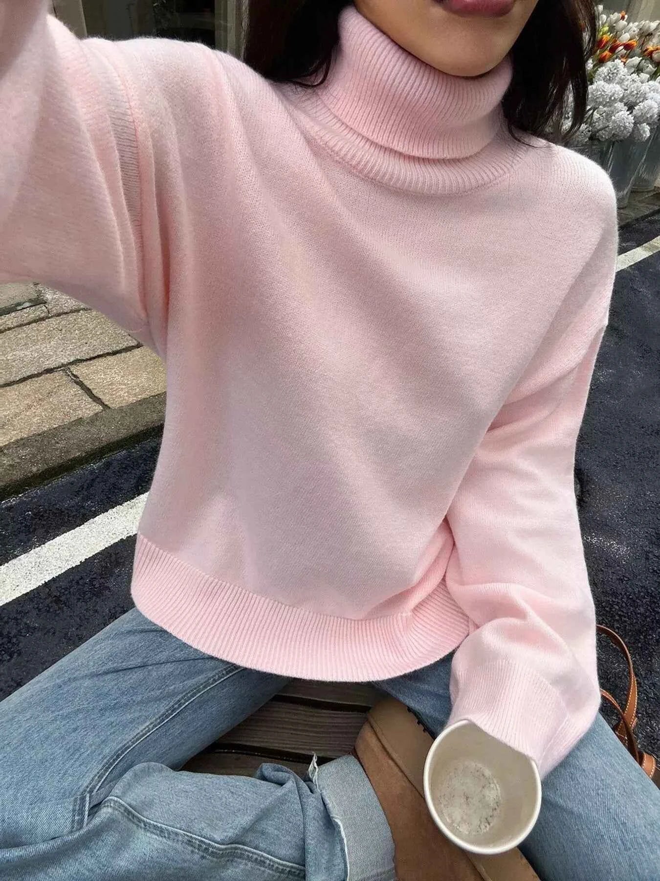 Turtleneck Long Sleeve Sweater 9a614be9fcaf41cdb978201ed2f97483-Max-Origin