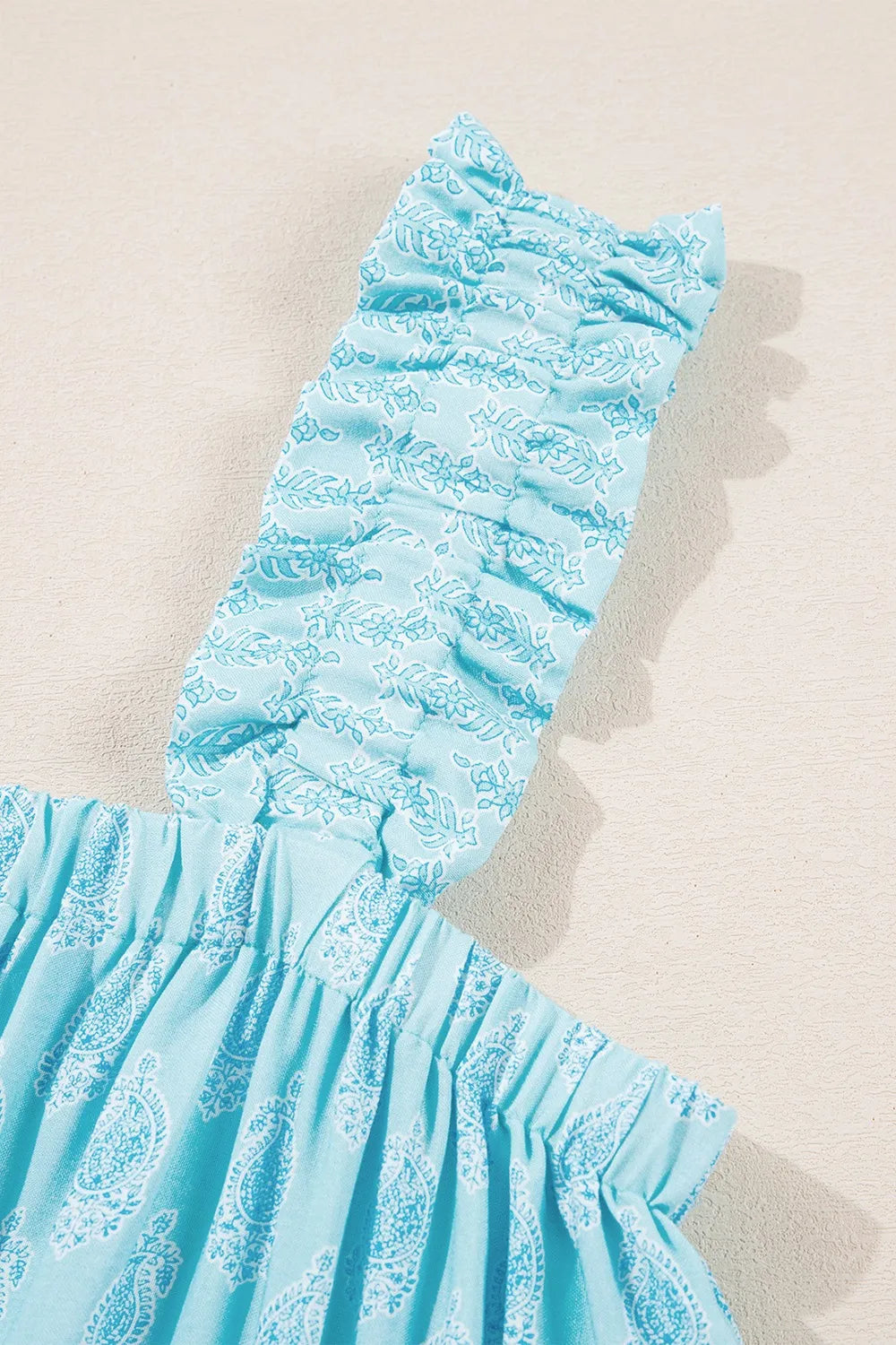 Printed Ruffled Wide Straps Tank 9b2f7722-7cee-487c-ac8c-6199205ff876-Max-Origin