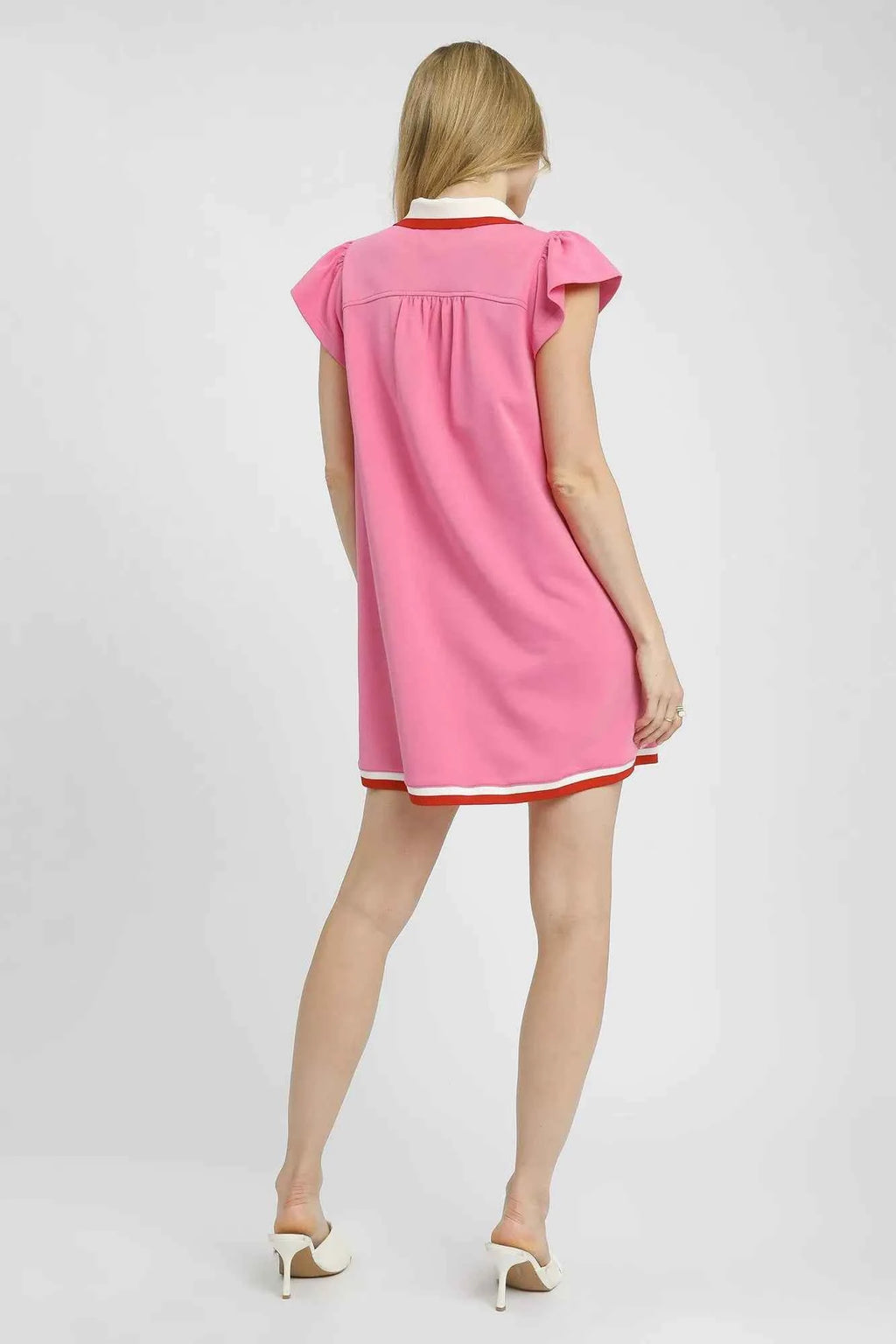 Umgee Contrast Trim Cap Sleeve Mini Dress 9b73555b-2a97-4e6c-8aae-13611a88f0ab-Max-Origin