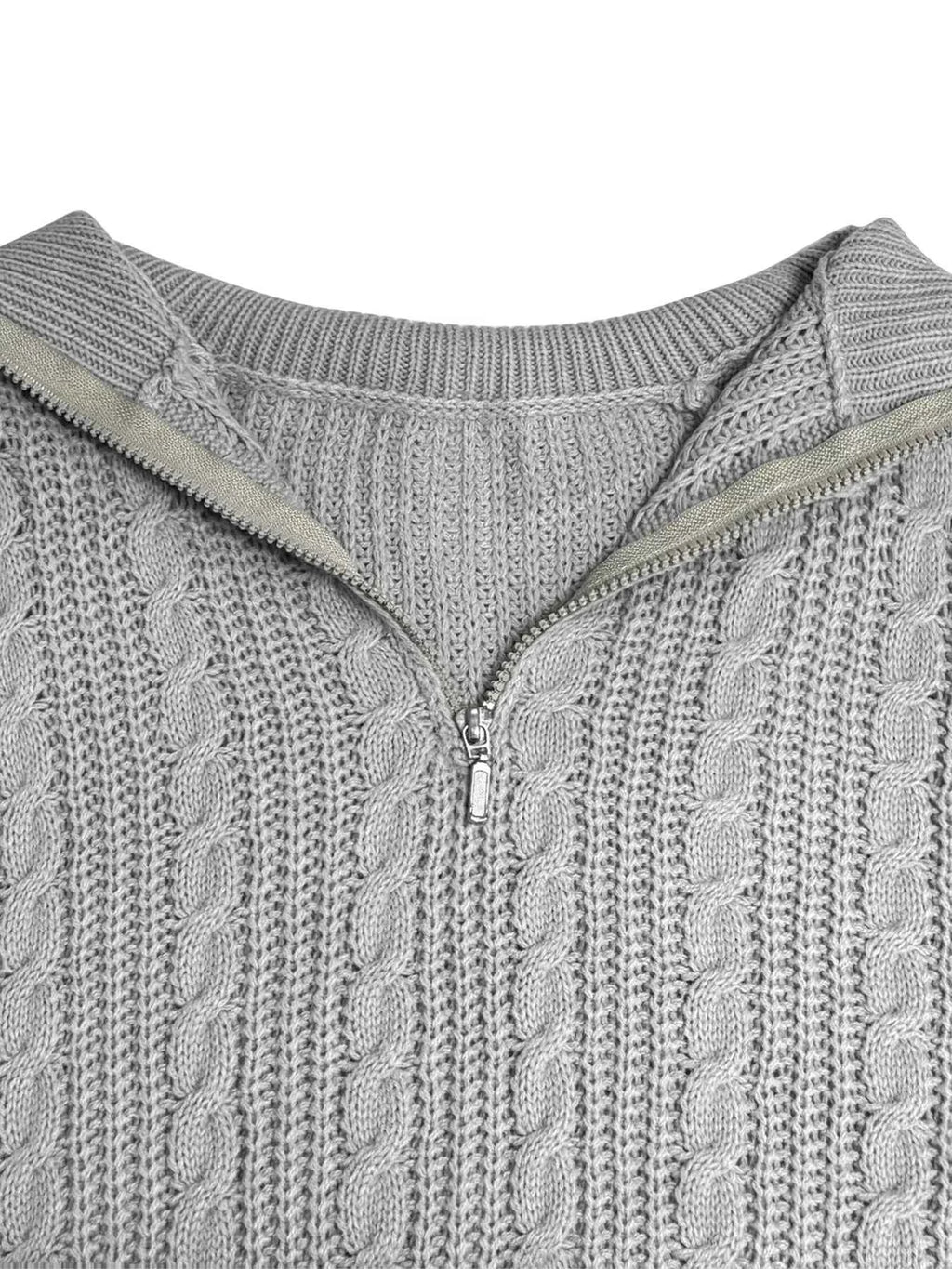 Cable Knit Half Zip Sweater 9b816fefb80348519751a141df3a2c50-Max-Origin