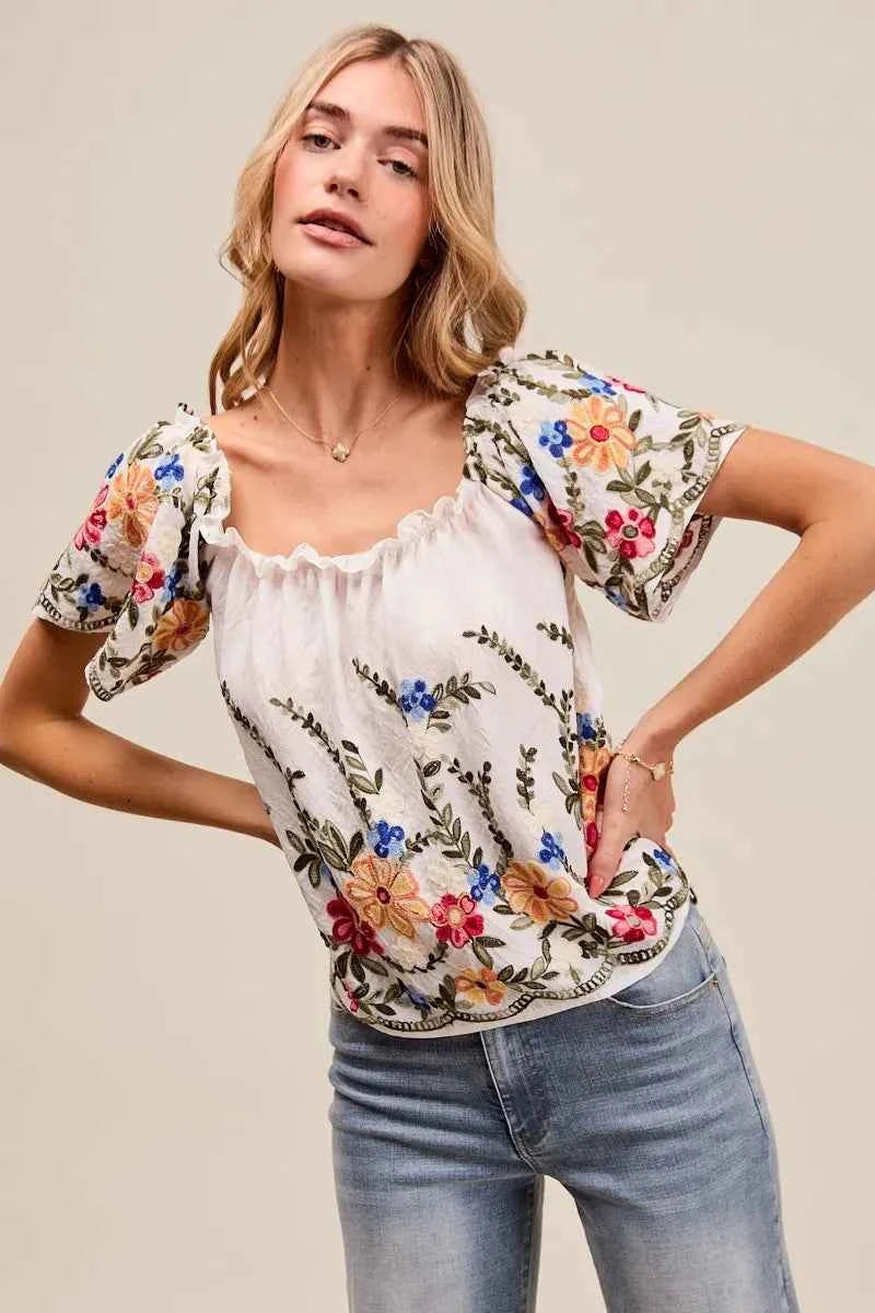 SO ME Floral Embroidered Two Way Off The Shoulder Blouse 9bb574590f754eef859c3e3b4df0633e-Max-Origin
