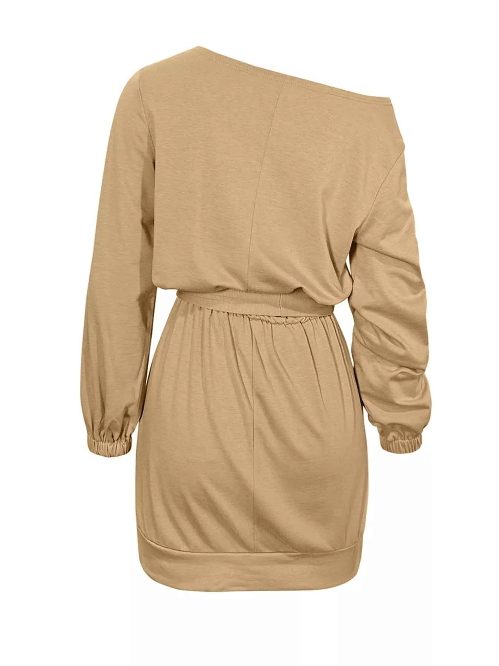 One Shoulder Tie Waist Dress 9c8b504c-bbf7-40d8-a1d2-69cf979c4377-Max-Origin