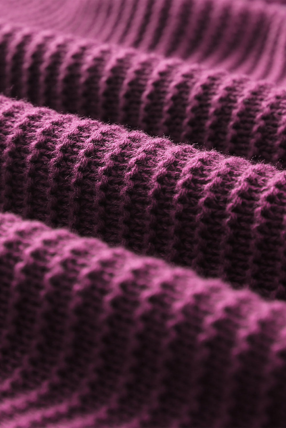 Purple Split V Neck Pullover Hooded Sweater 9cc8a74f0026561e