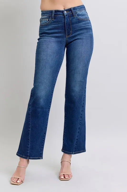 Judy Blue Full Size Side Seam Detail Straight Jeans with Pockets Medium 9ceb198a-3ee2-4cf6-9606-963d63685585-Max