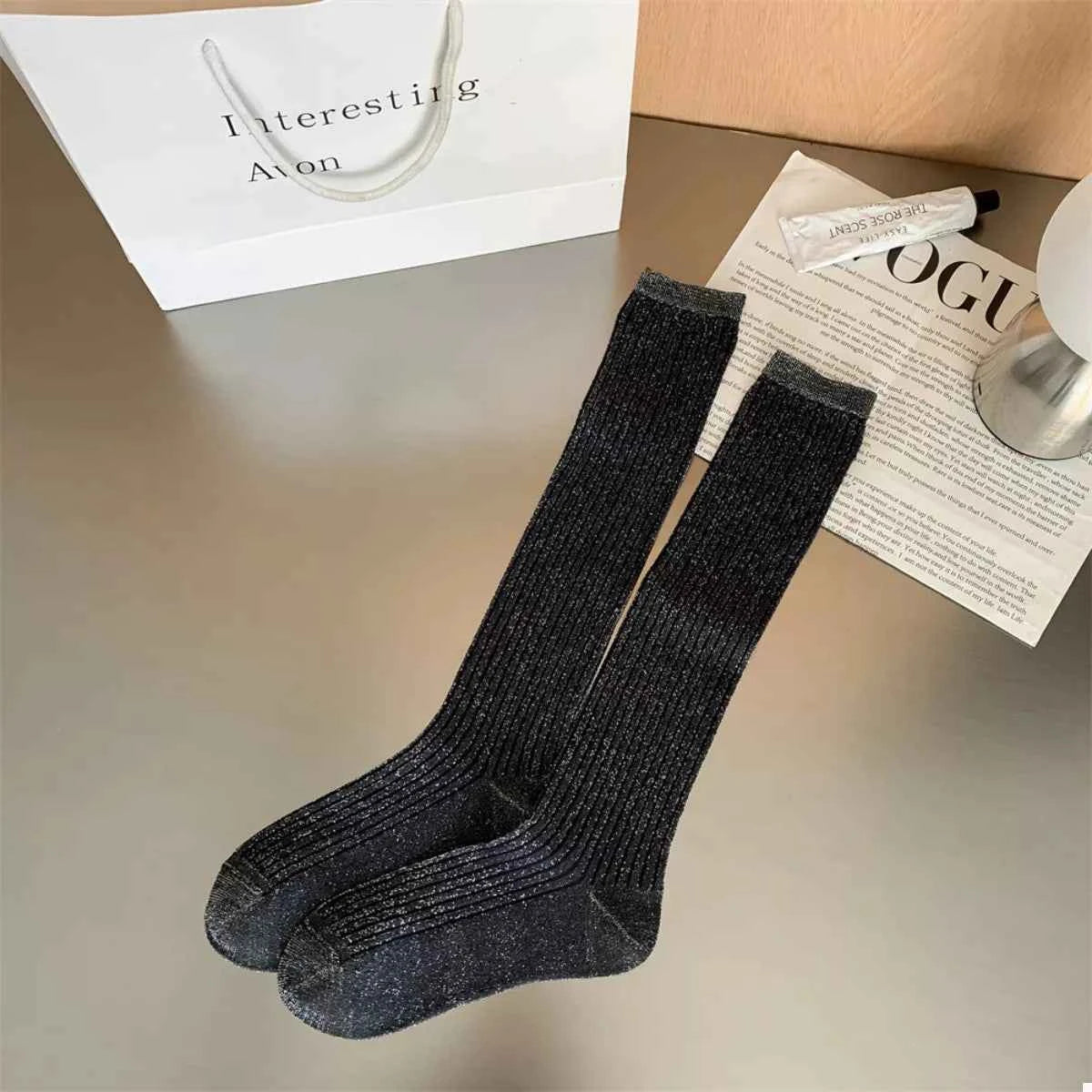 Knee-High Scrunch Socks 9cf887db-db85-457f-8f87-1a56fa4fa2b4-Max-Origin