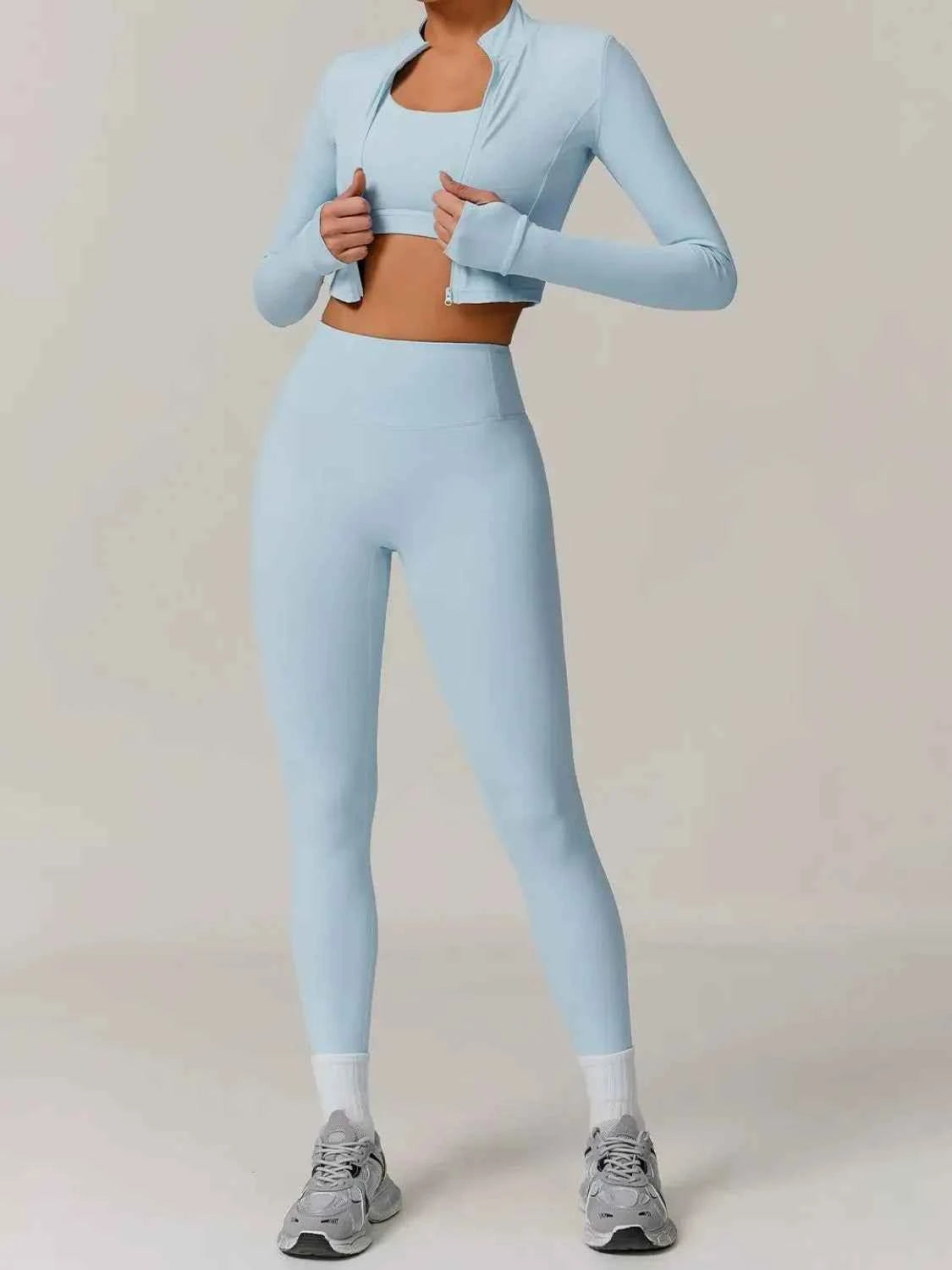 Bra Outerwear and Leggings 3-Piece Active Set Pastel Blue 9d2a95f3-15a6-4f93-97b4-244a554b4a79-Max-Origin