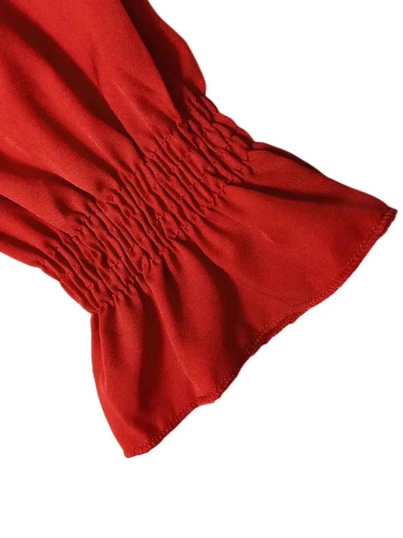 Off-Shoulder Flounce Sleeve Blouse 9e65119d-4b8e-492b-a8b2-78598712e51e-Max-Origin