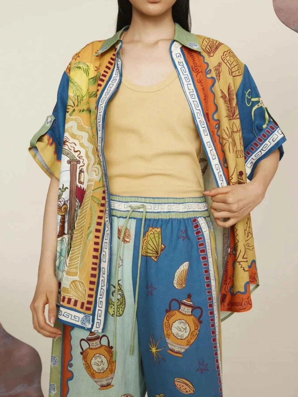 Printed Button Up Shirt and Pants Set 9eecbe04-bc22-4b18-8f2b-3ca3bddbb7c1-Max-Origin