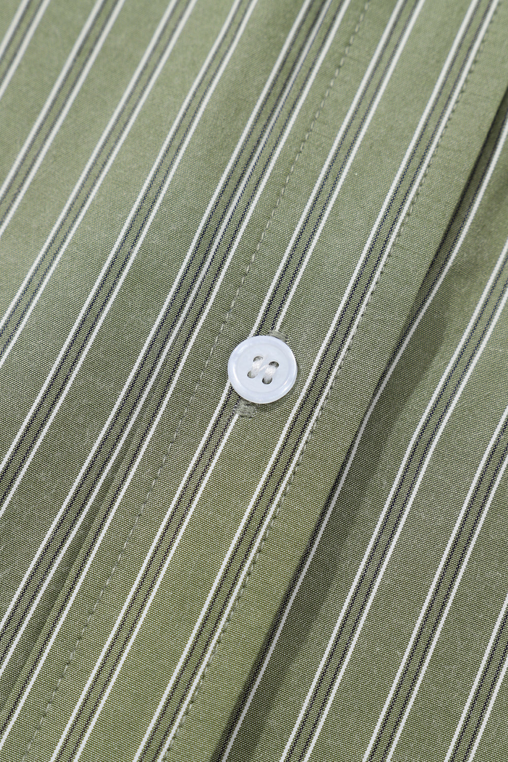 Blue Stripe Button Up Oversized Casual Shirt 9efef7a9a47a92fd