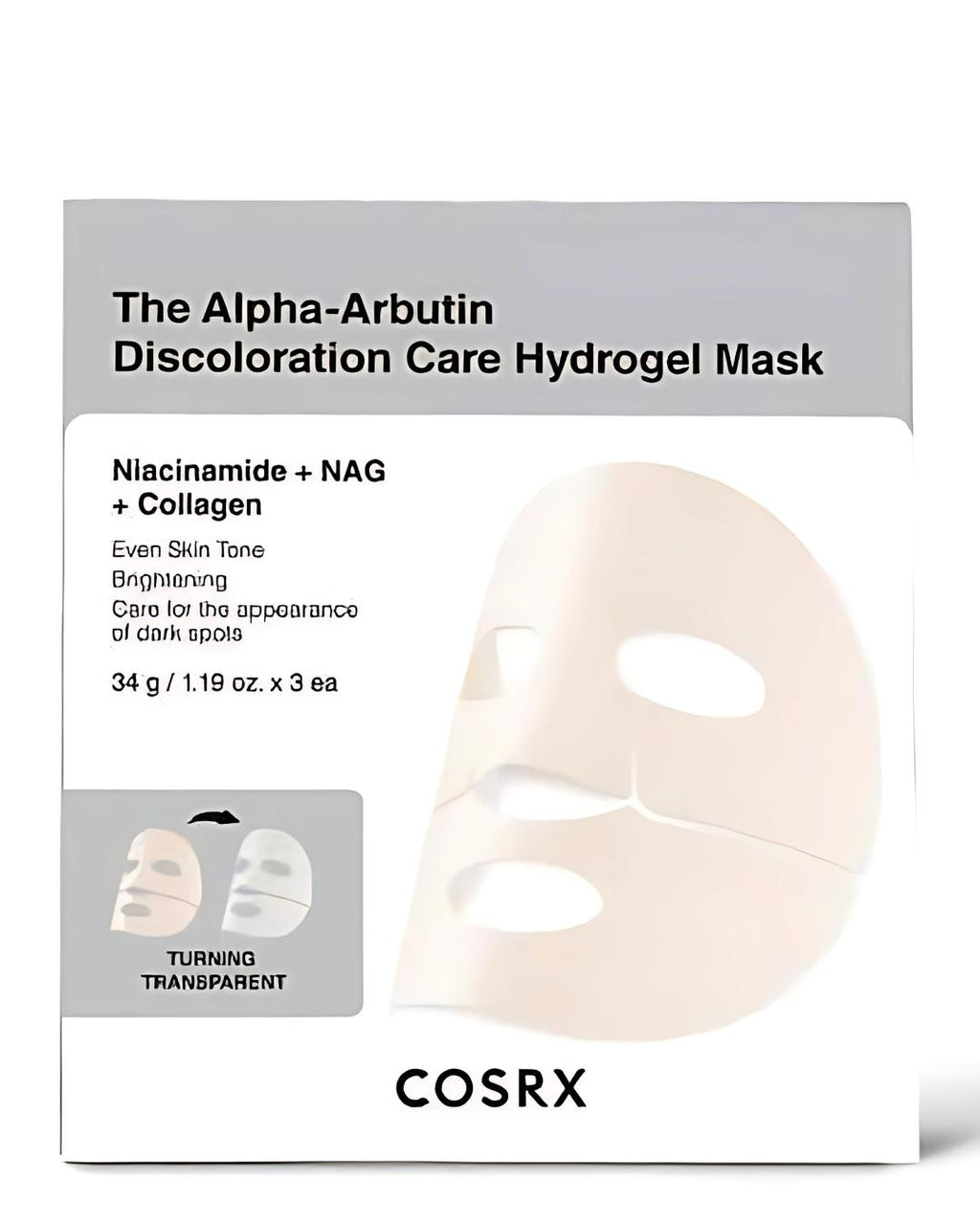 COSRX The Alpha-Arbutin Discoloration Care Hydrogel Mask 34g X 3ea COSRX_The_Alpha-Arbutin_Discoloration_Care_Hydrogel_Mask_34g_X_3ea_page3