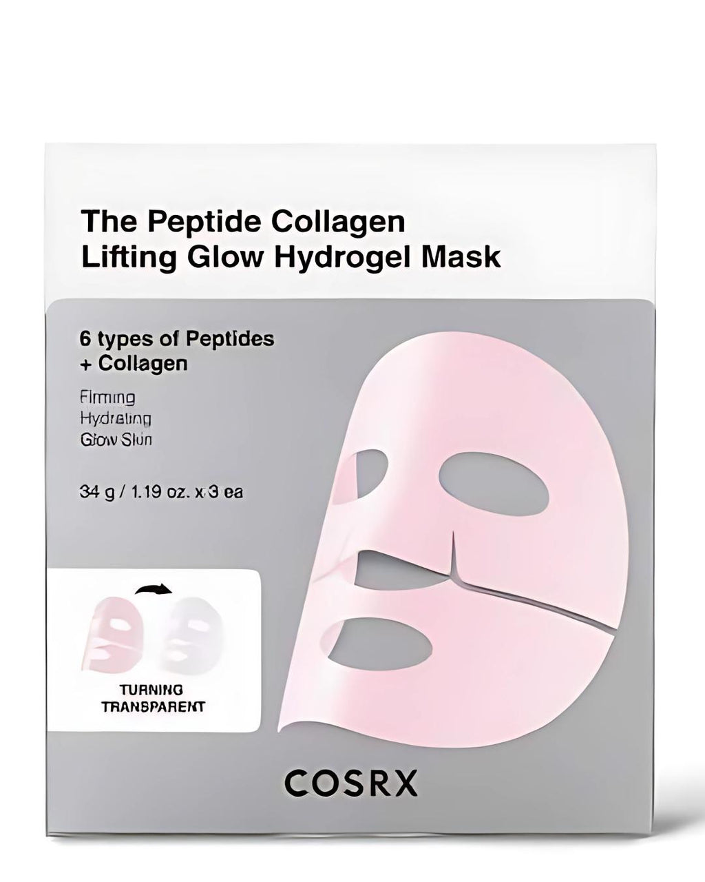 COSRX The Peptide Collagen Lifting Glow Hydrogel Mask 34g X 3ea COSRX_The_Peptide_Collagen_Lifting_Glow_Hydrogel_Mask_34g_X_3ea_page3