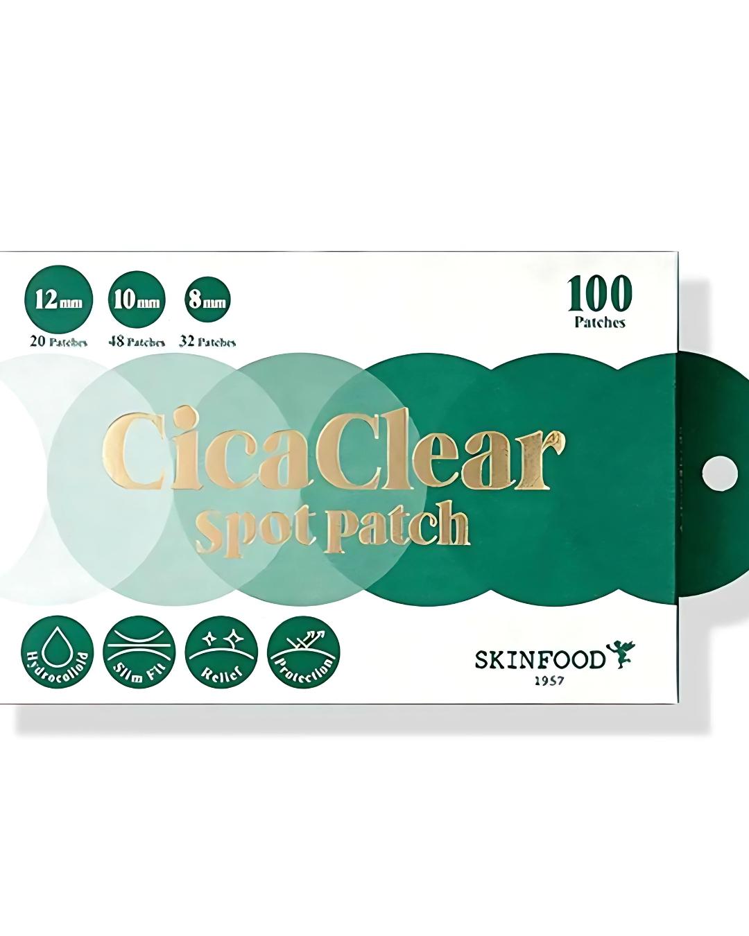 SKINFOOD Cica Clear Spot Patch 100pcs SKINFOOD_Cica_Clear_Spot_Patch_100pcs_page1