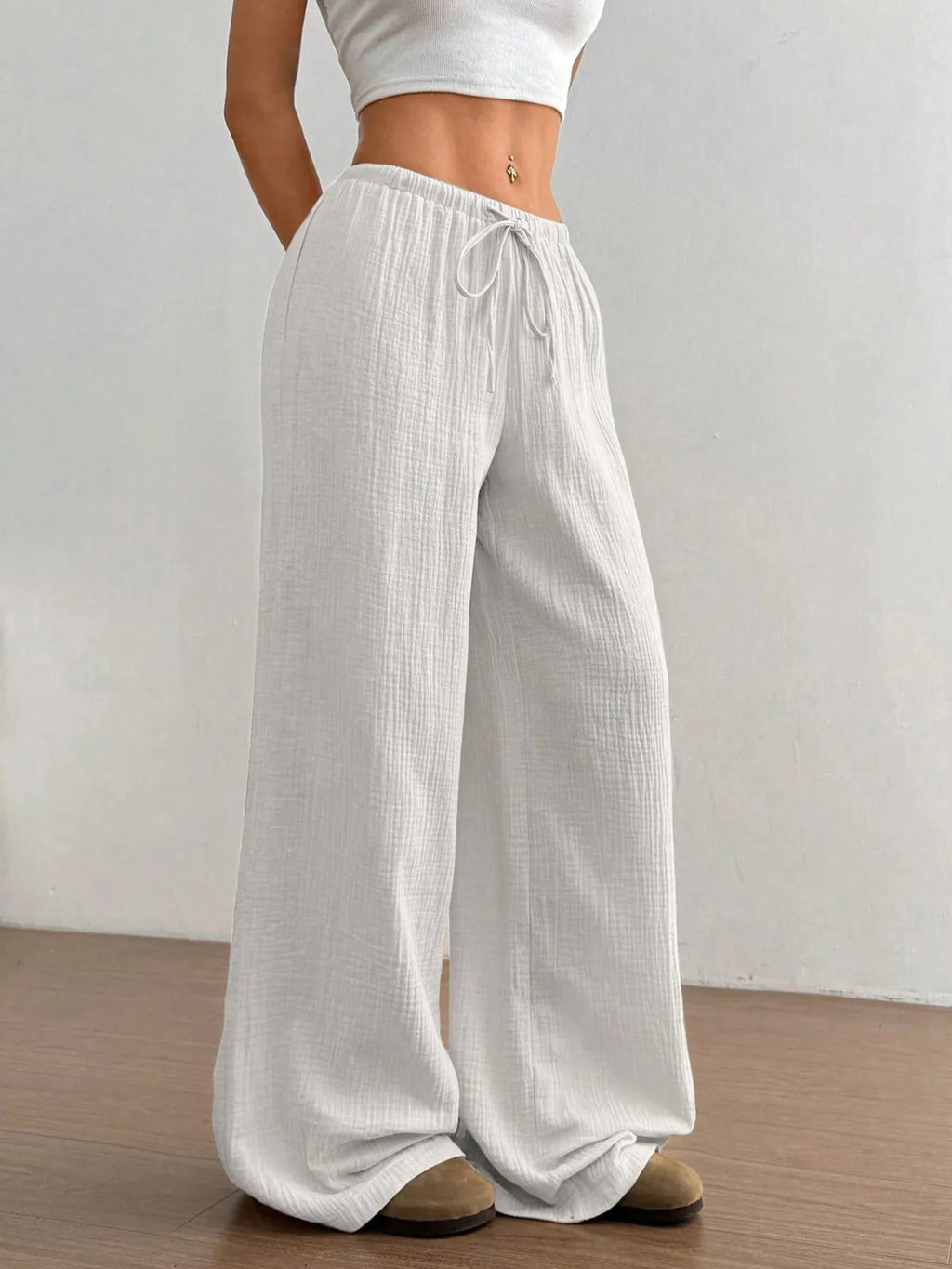 Drawstring Wide-Leg Casual Pants a11445c92f9d4349bc7adb859028996c-Max-Origin