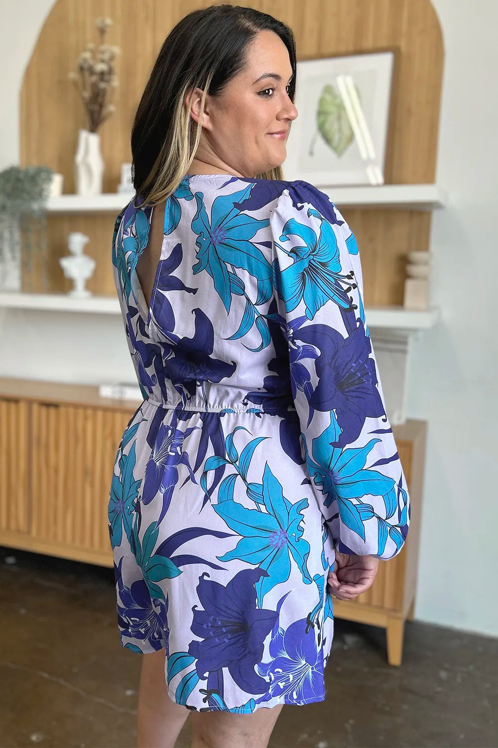 Double Take Full Size Floral Long Sleeve Romper with Pockets a11d4350-2b02-4b1f-9af2-79f1d97d1c40-Max
