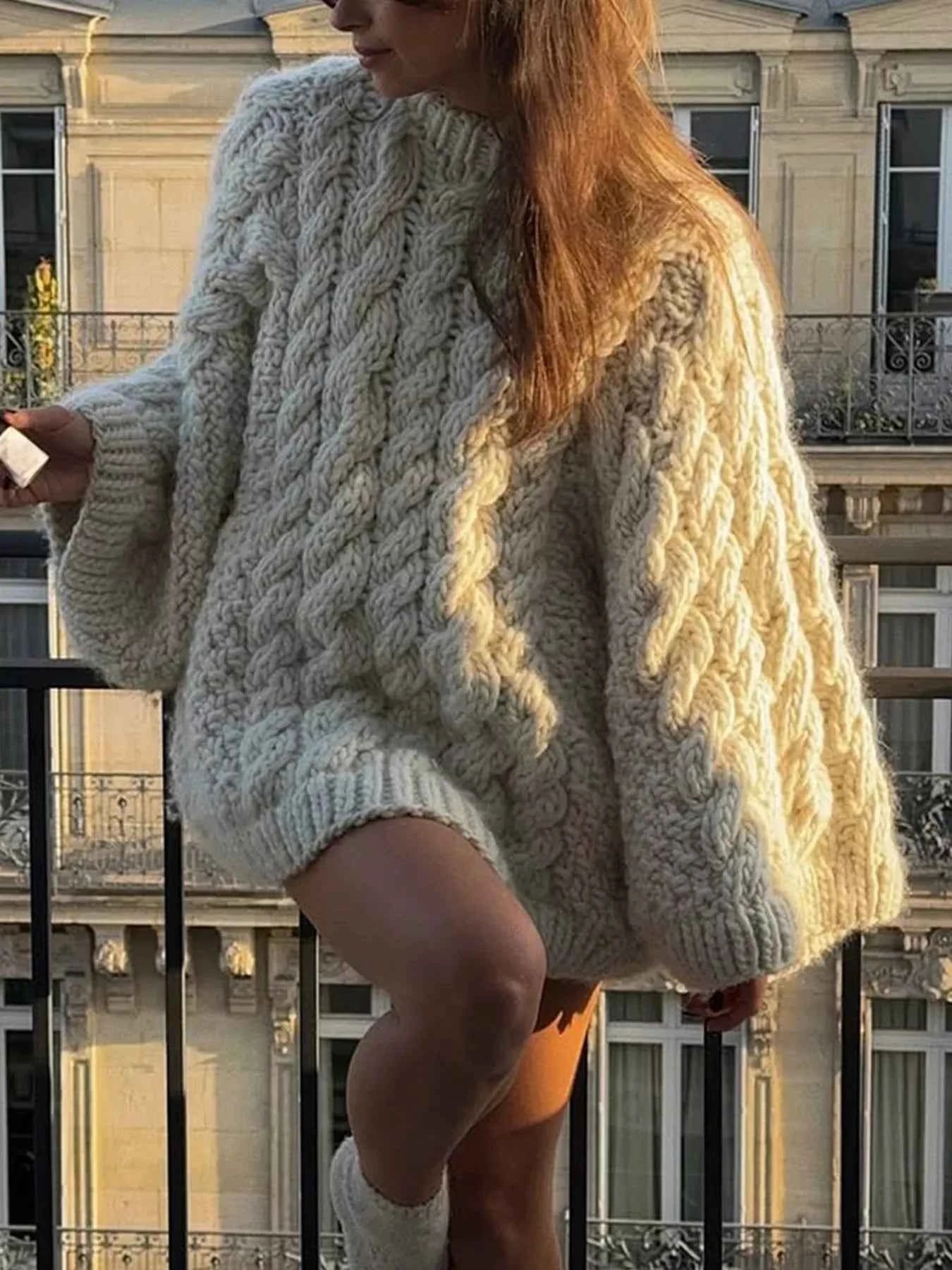 Cable Knit Round Neck Sweater a1c9e603881f4eccbdd2f81a80729e23-Max-Origin