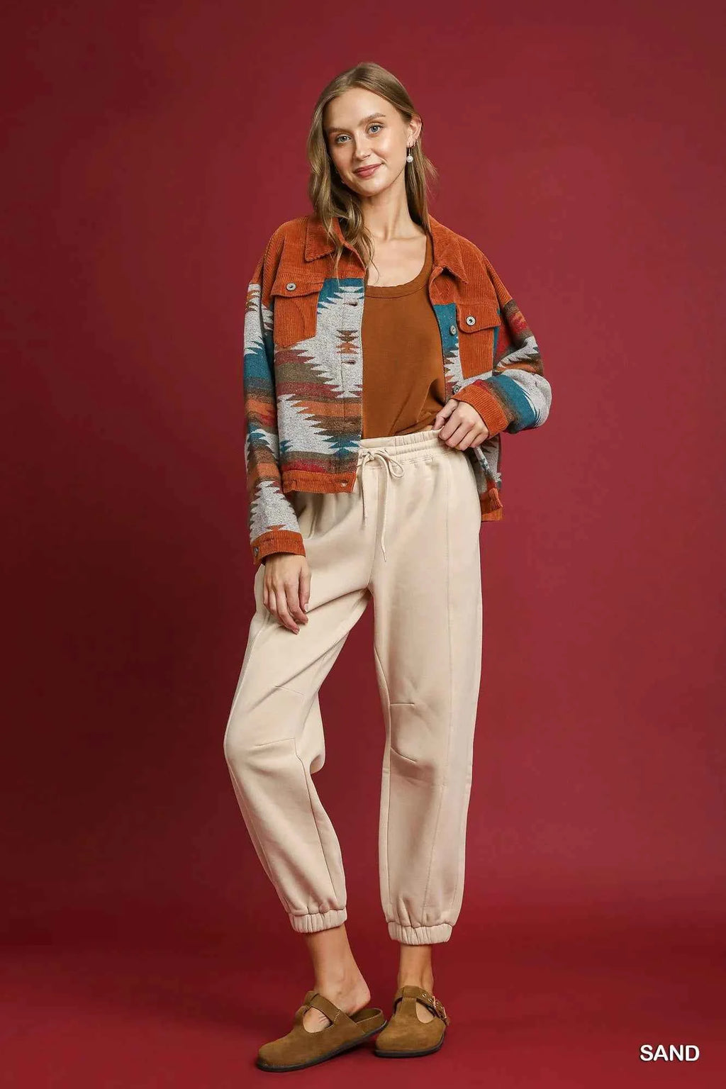 Umgee Fleece Jogger Pants with Drawstring a20a3077-cda1-4ac8-9c0b-ace341f8ca60-Max-Origin