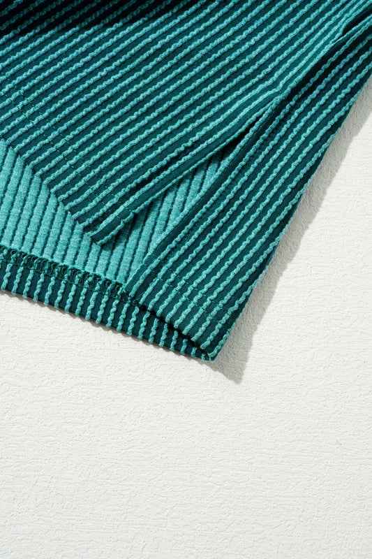 Christmas Merry Corded Batwing Long Sleeve Top a23ab0a6-5a35-40da-9ab2-49344e920919