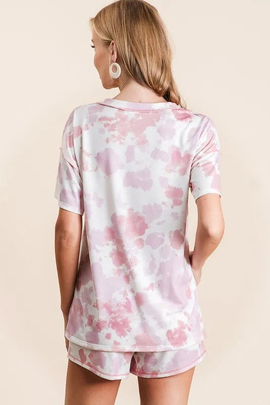 BiBi Tie Dye Print Terry Shorts With Side Pockets a29c3930e6624d408d6fe09b8618a079-Max-Origin