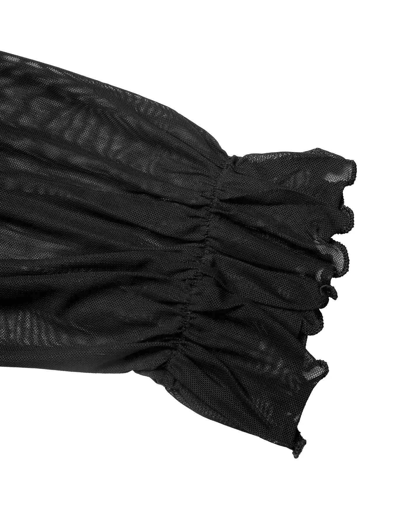 Cold Shoulder Flounce Sleeve Bodysuit a2d9aec124d240db82d2e5d4421062c4-Max-Origin