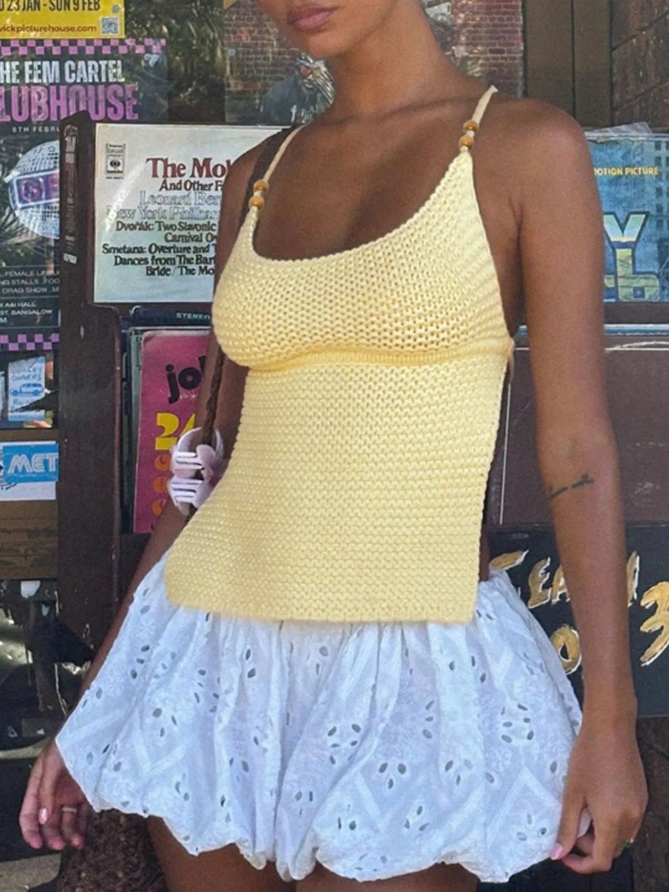 Scoop Neck Knit Cami Pastel Yellow a41d8ee5-387a-408d-8e0a-2bc791663015-Max-Origin