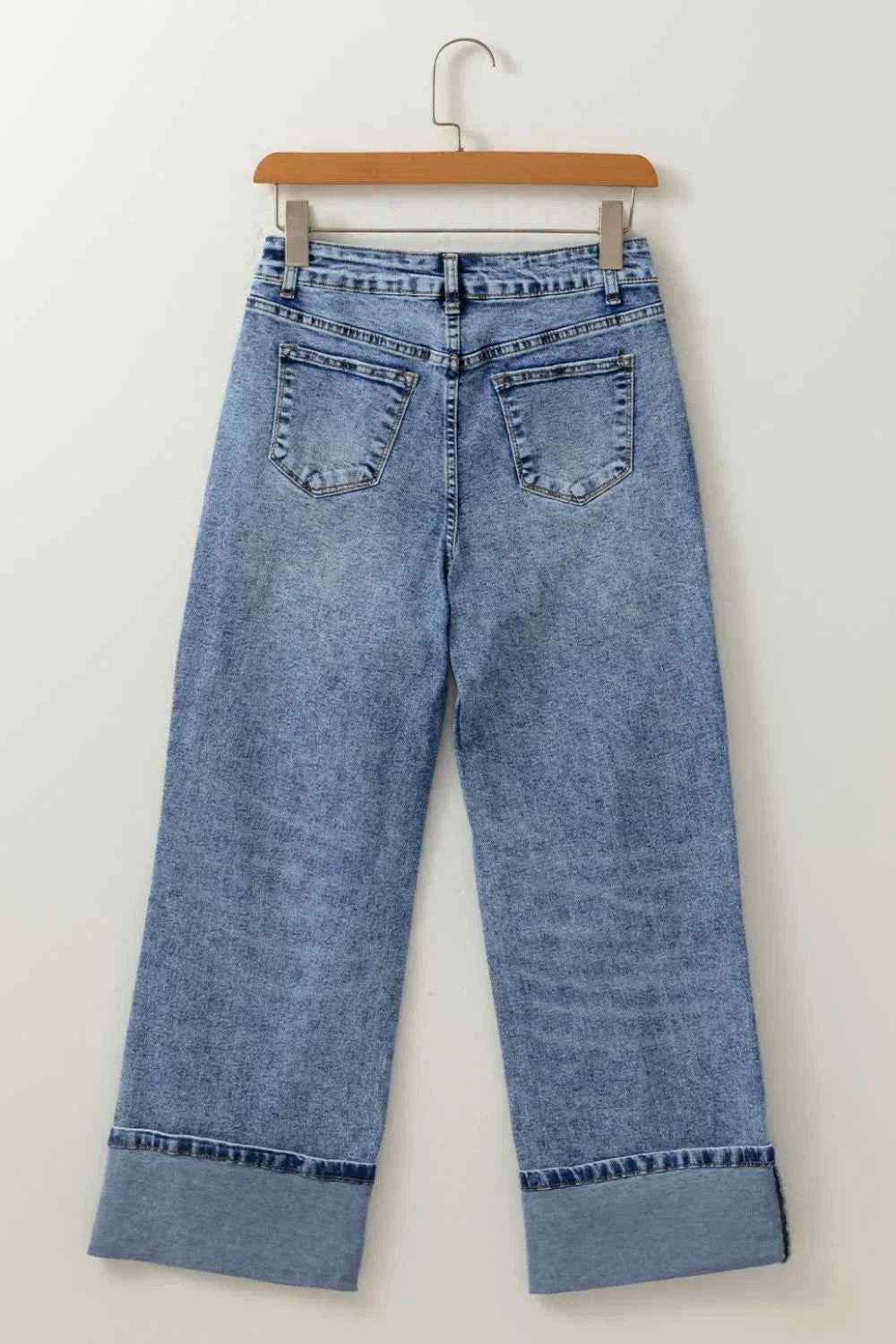 High-Waisted Wide-Leg Cuffed Jeans a438e754-29c6-44ed-9957-cf5f4c610e5e-Max-Origin