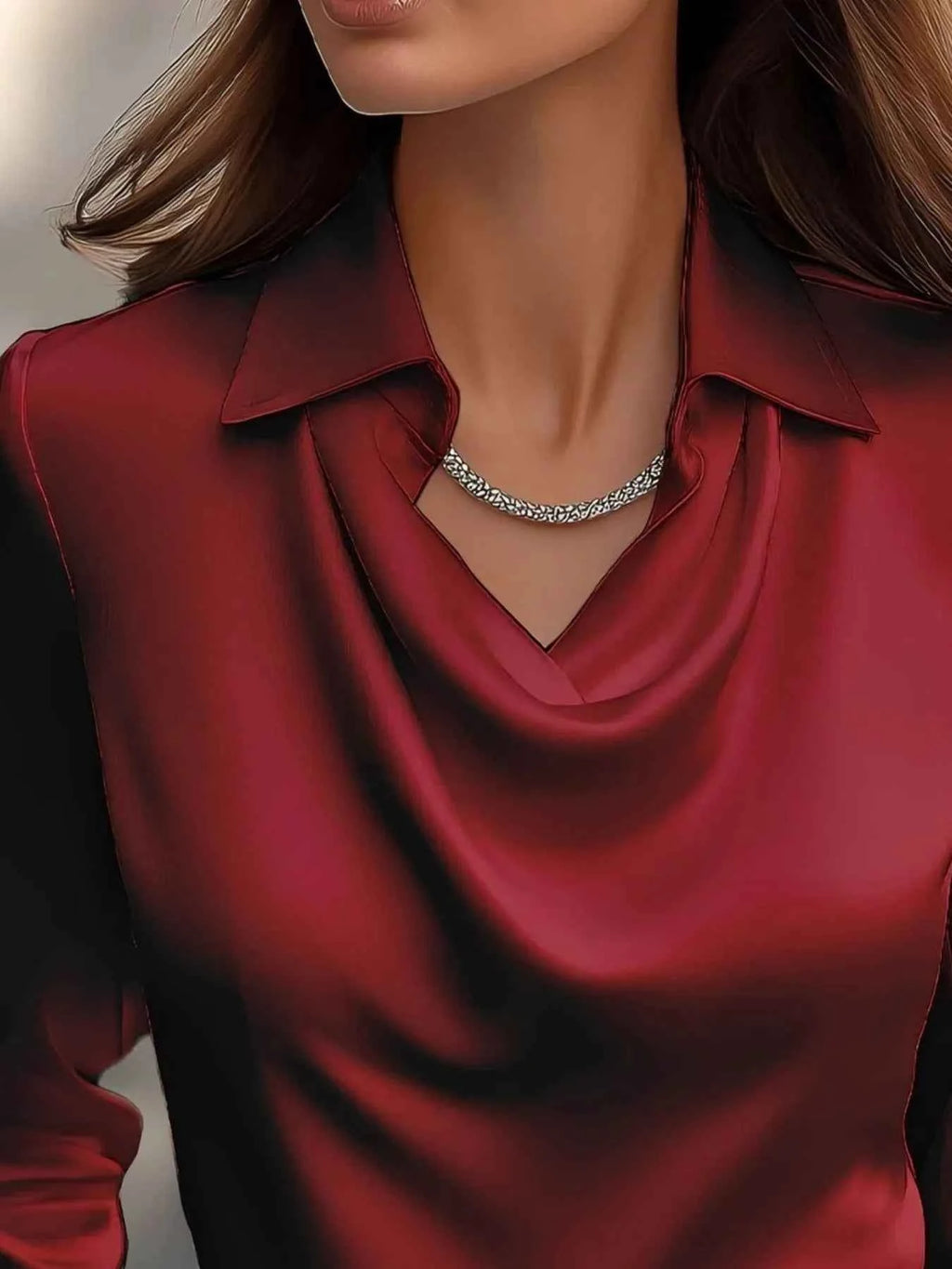 Full Size Collared Neck Long Sleeve Blouse Plus Size a5374019-de26-4f2b-827a-32846ee30fb4-Max-Origin