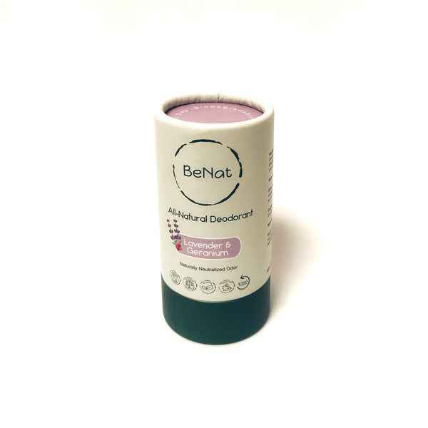 All Natural, Plastic-Free Deodorants. 3oz. Lavender & Geranium One Size a560d692-b91e-4a5a-84b5-62b1148120d5