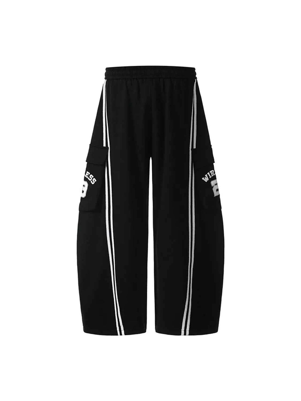 Drawstring Side Striped Wide Leg Pants a7ad9405-9c5c-466f-a79b-4d8604f7185b-Max-Origin