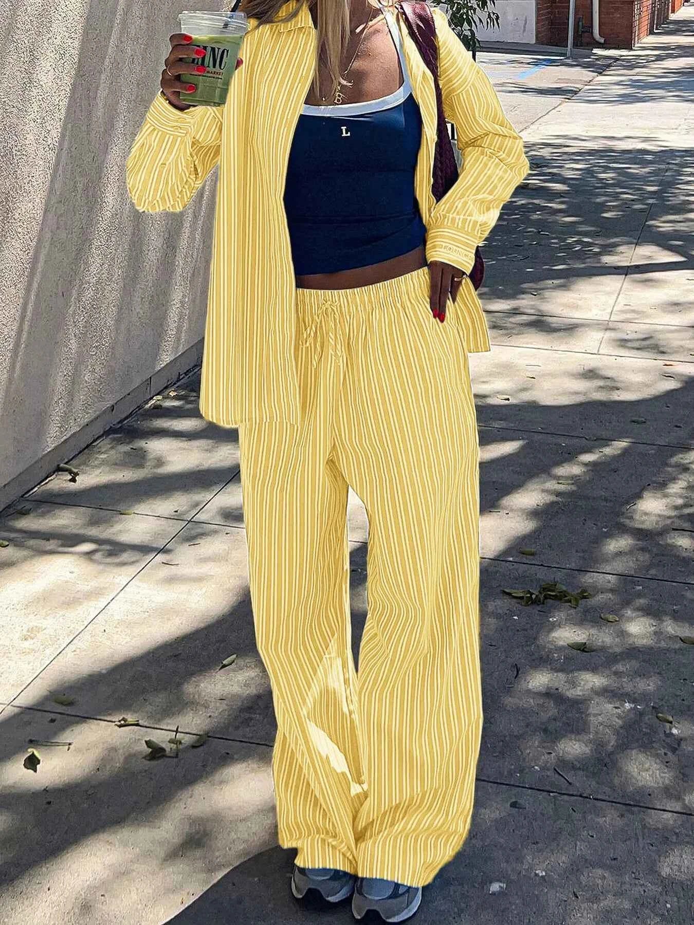 Striped Button Up Shirt and Pants Set a7eb7f9f517b4def86334f813992ba72-Max-Origin