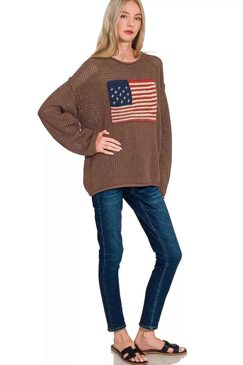 Zenana American Flag Crew Neck Sweater a831da51a3724d51a9069ec9d829a498-Max-Origin