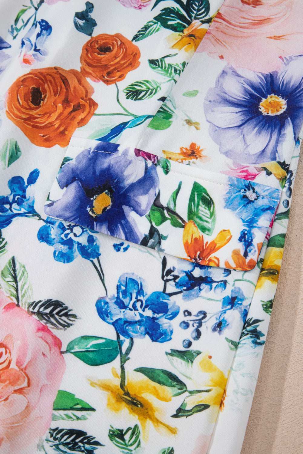 Sky Blue Vibrant Floral Print Cap Sleeve Mini Dress a8f4a7fd260ac544-_8